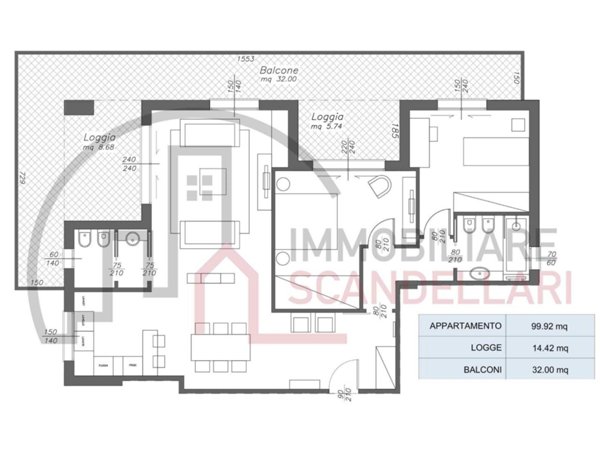 appartamento in vendita a Rimini in zona Miramare di Rimini