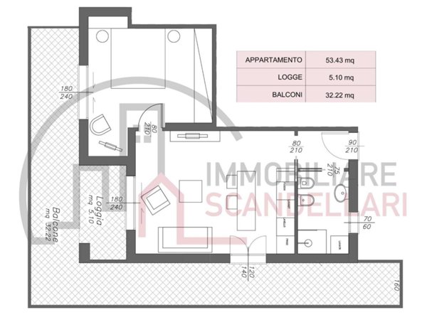 appartamento in vendita a Rimini in zona Miramare di Rimini