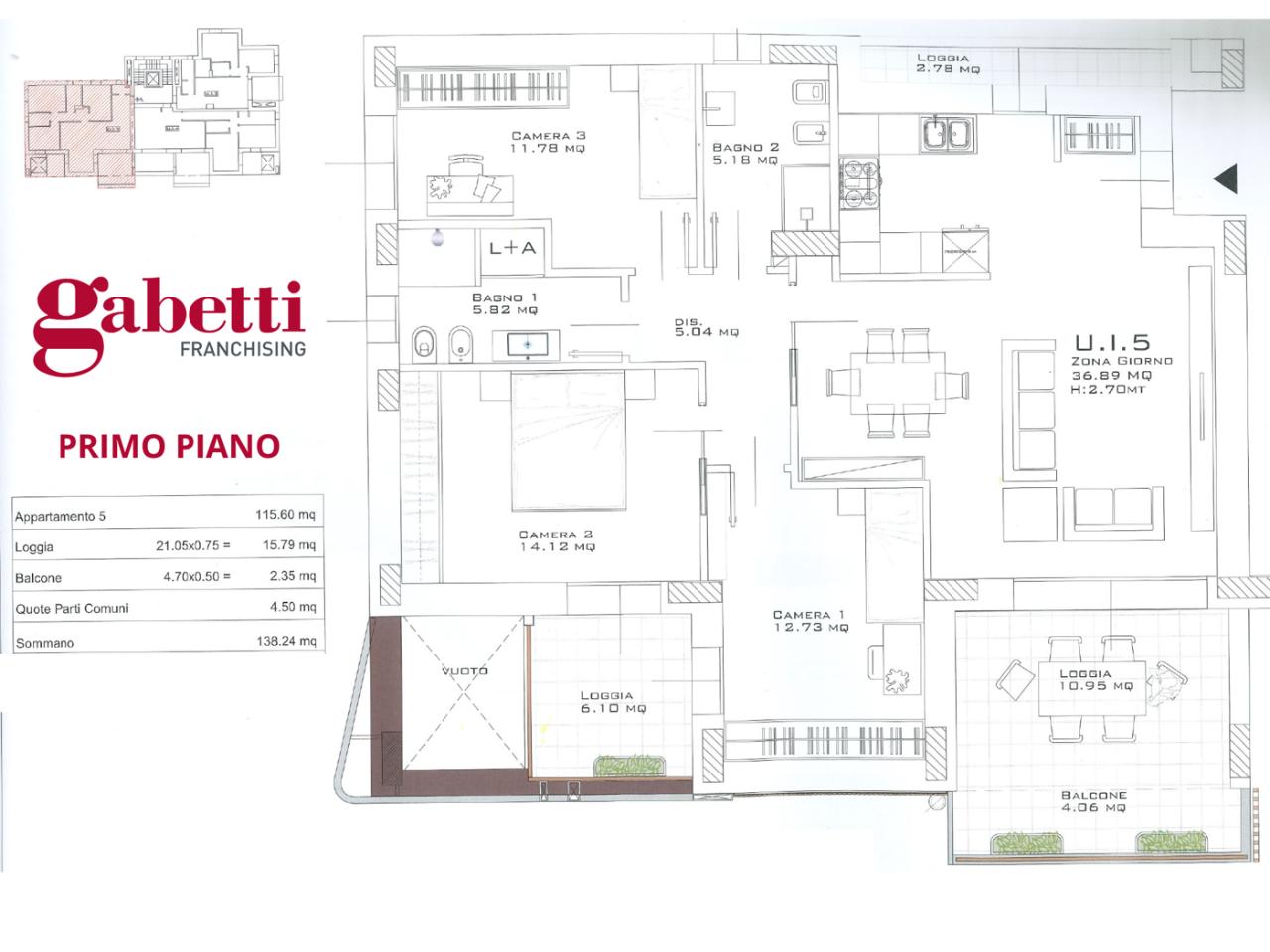 appartamento in vendita a Rimini in zona Borgo San Giuliano