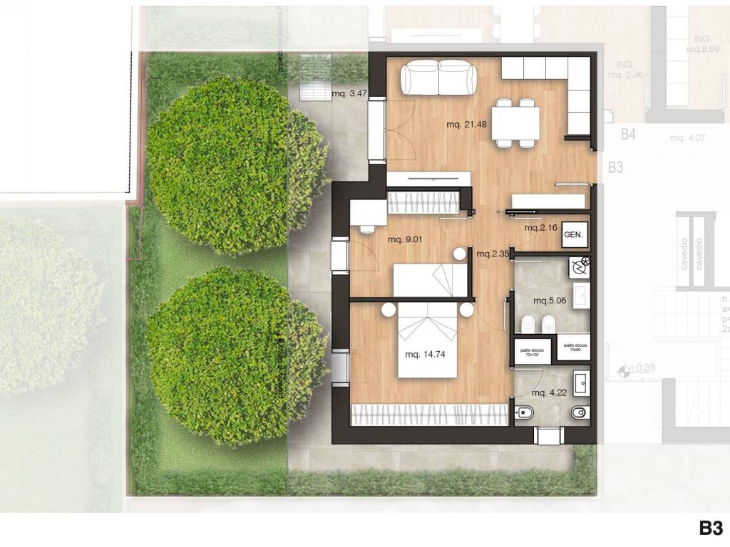 appartamento in vendita a Rimini in zona Bellariva