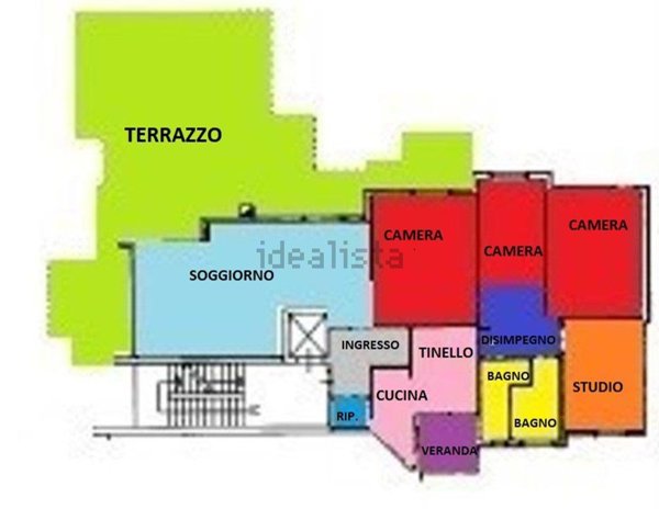 appartamento in vendita a Rimini in zona Rivabella