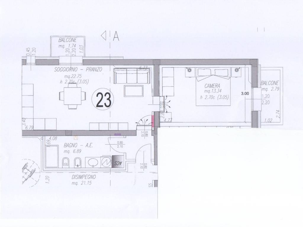 appartamento in vendita a Rimini in zona Marina Centro