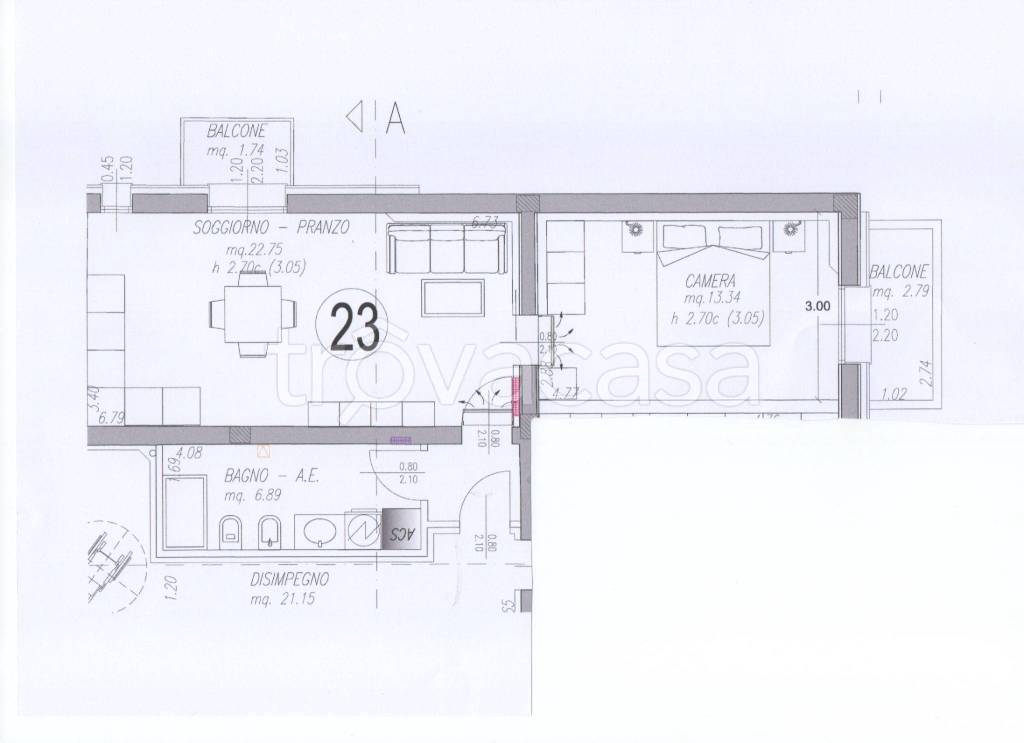 appartamento in vendita a Rimini in zona Marina Centro