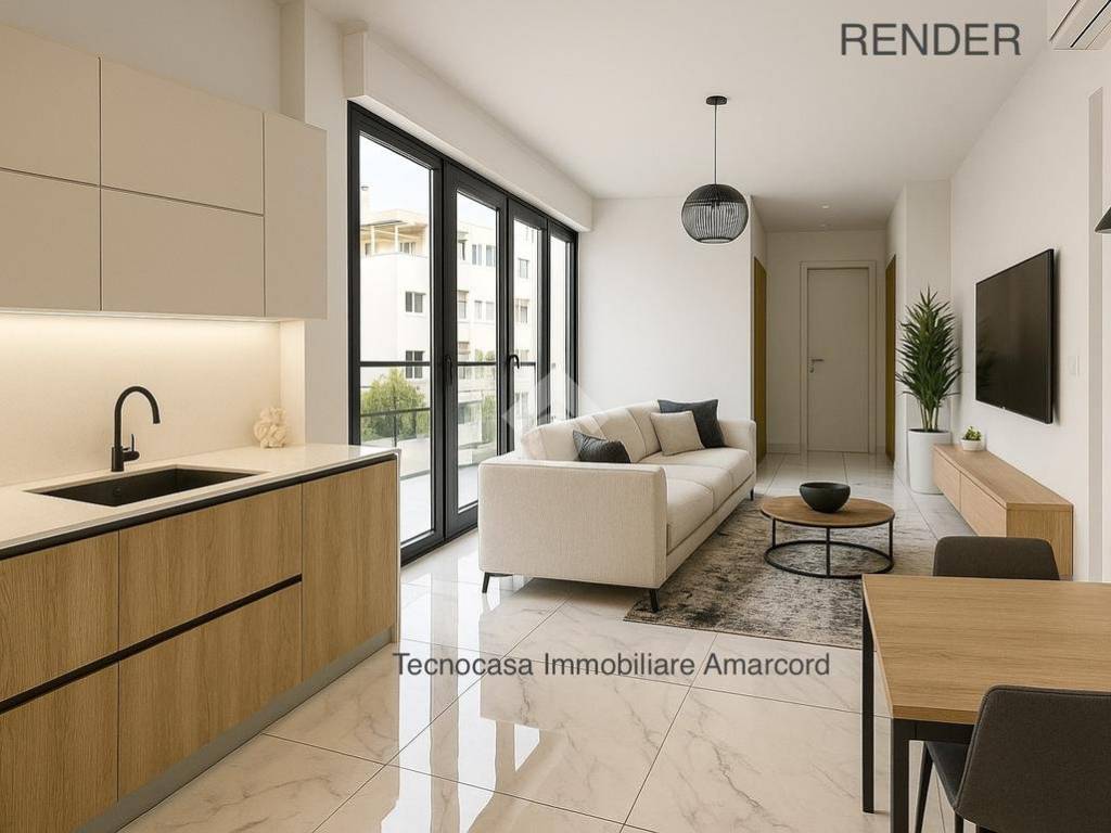appartamento in vendita a Rimini in zona Lagomaggio