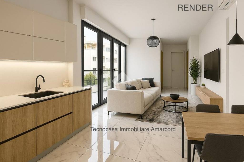 appartamento in vendita a Rimini in zona Lagomaggio