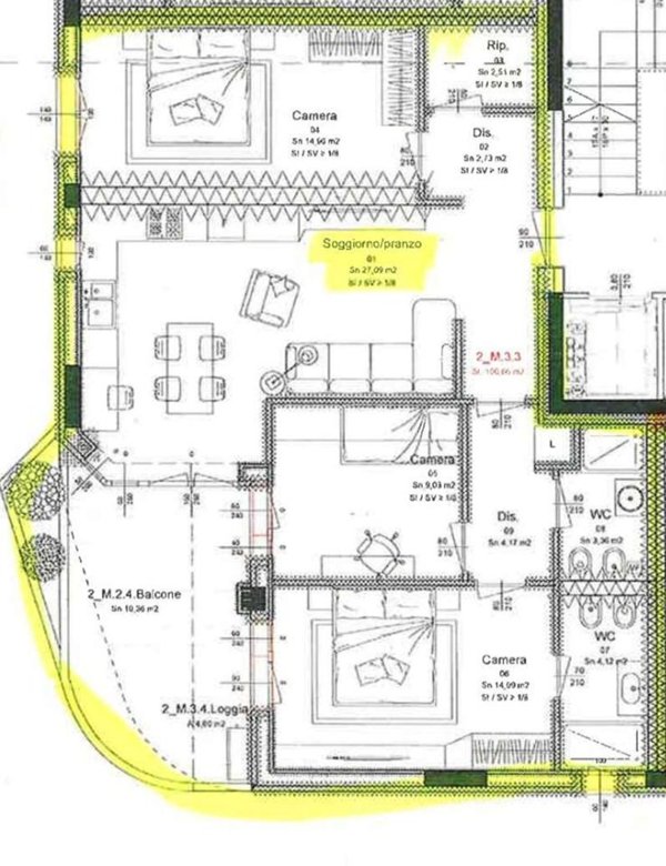 appartamento in vendita a Rimini in zona Viserba