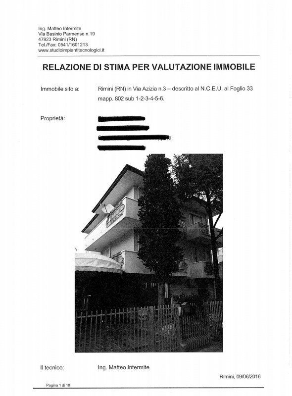 appartamento in vendita a Rimini in zona Torre Pedrera