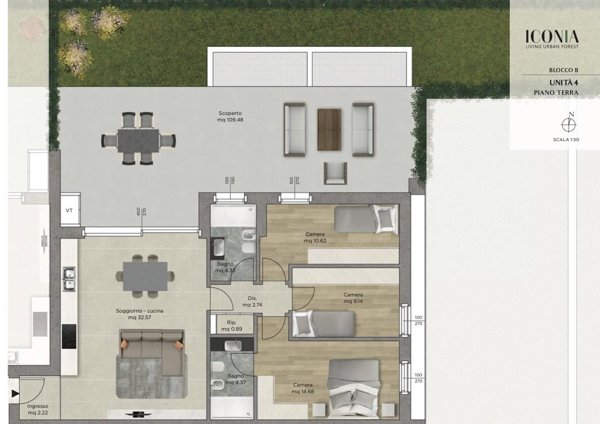 appartamento in vendita a Rimini in zona Bellariva
