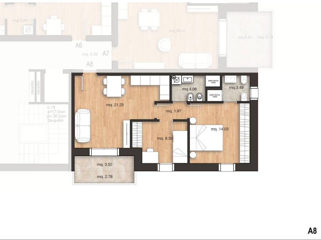 appartamento in vendita a Rimini in zona Vergiano