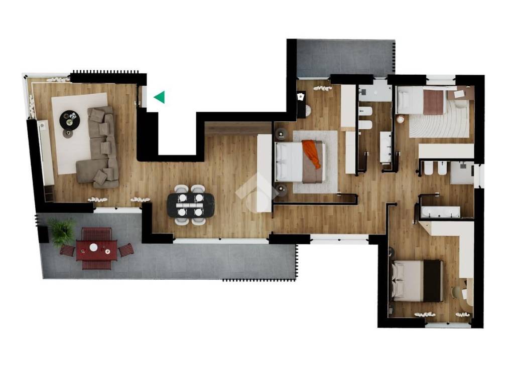 appartamento in vendita a Rimini in zona Marina Centro