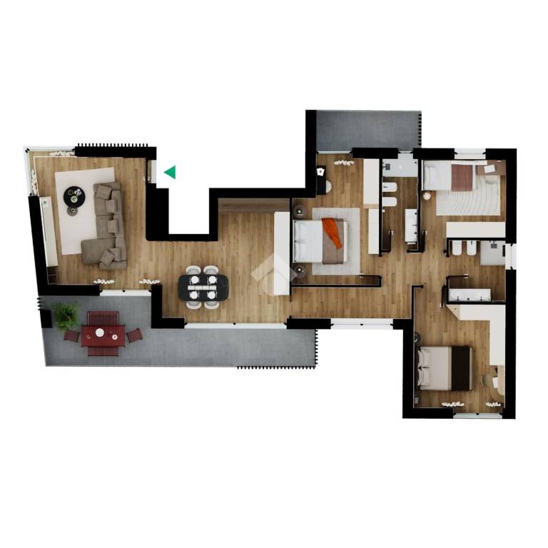 appartamento in vendita a Rimini in zona San Giuliano a Mare