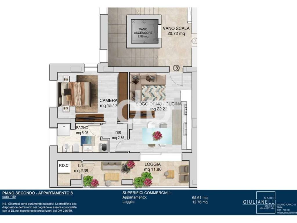 appartamento in vendita a Rimini in zona Lagomaggio