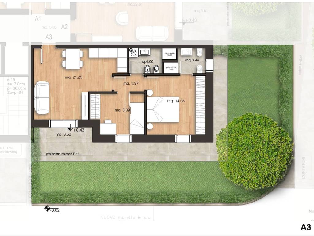 appartamento in vendita a Rimini in zona Vergiano