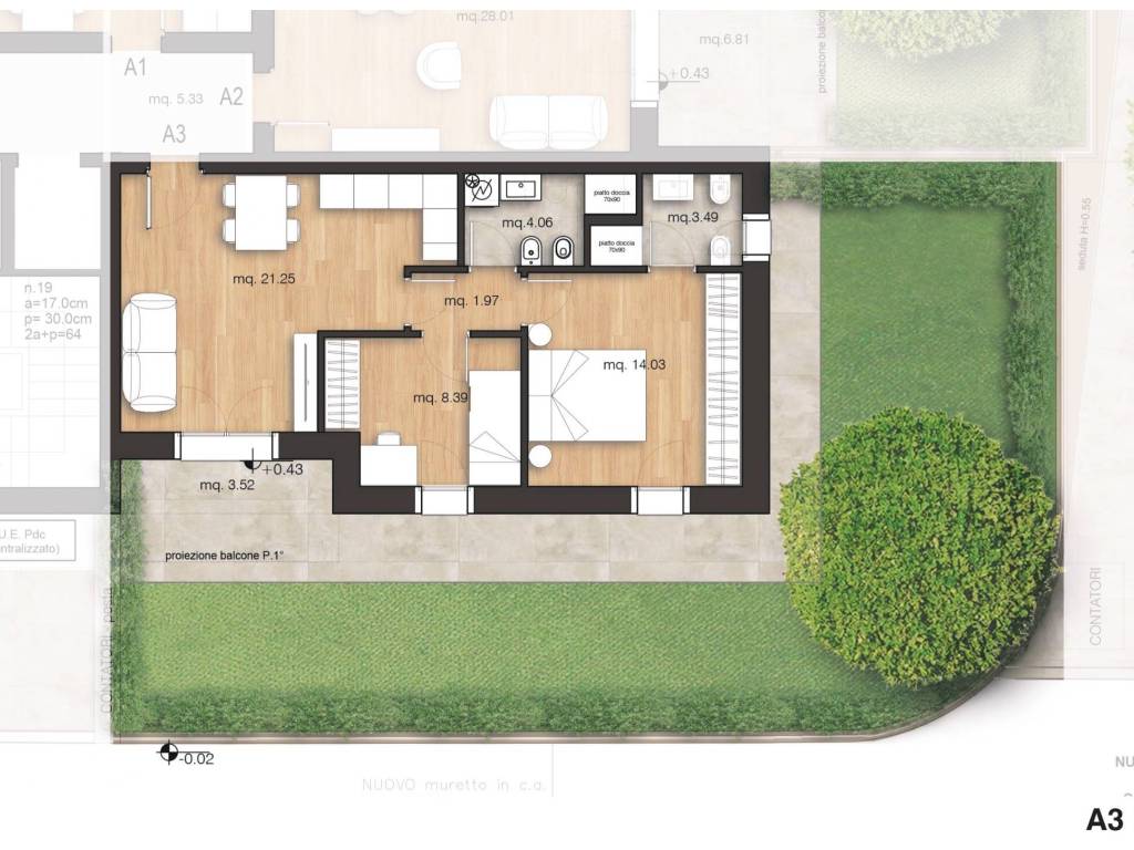 appartamento in vendita a Rimini in zona Spadarolo