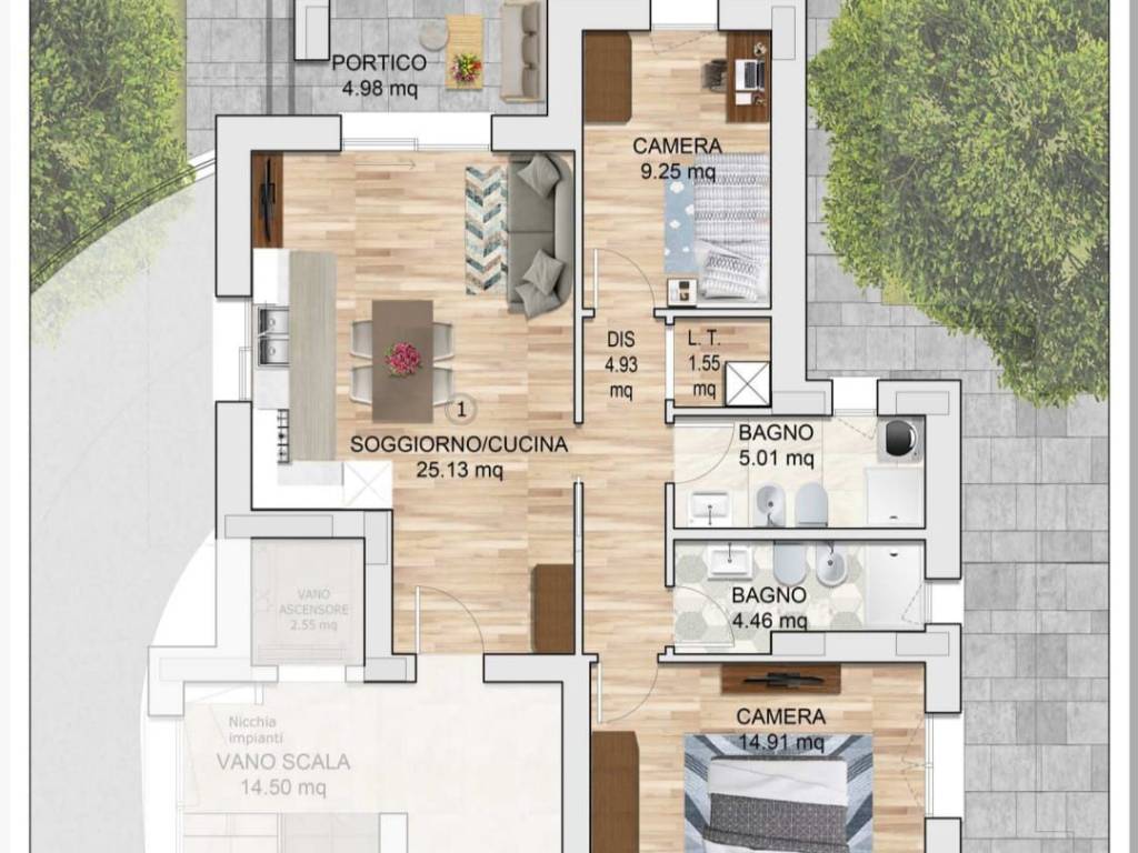 appartamento in vendita a Rimini in zona Marina Centro