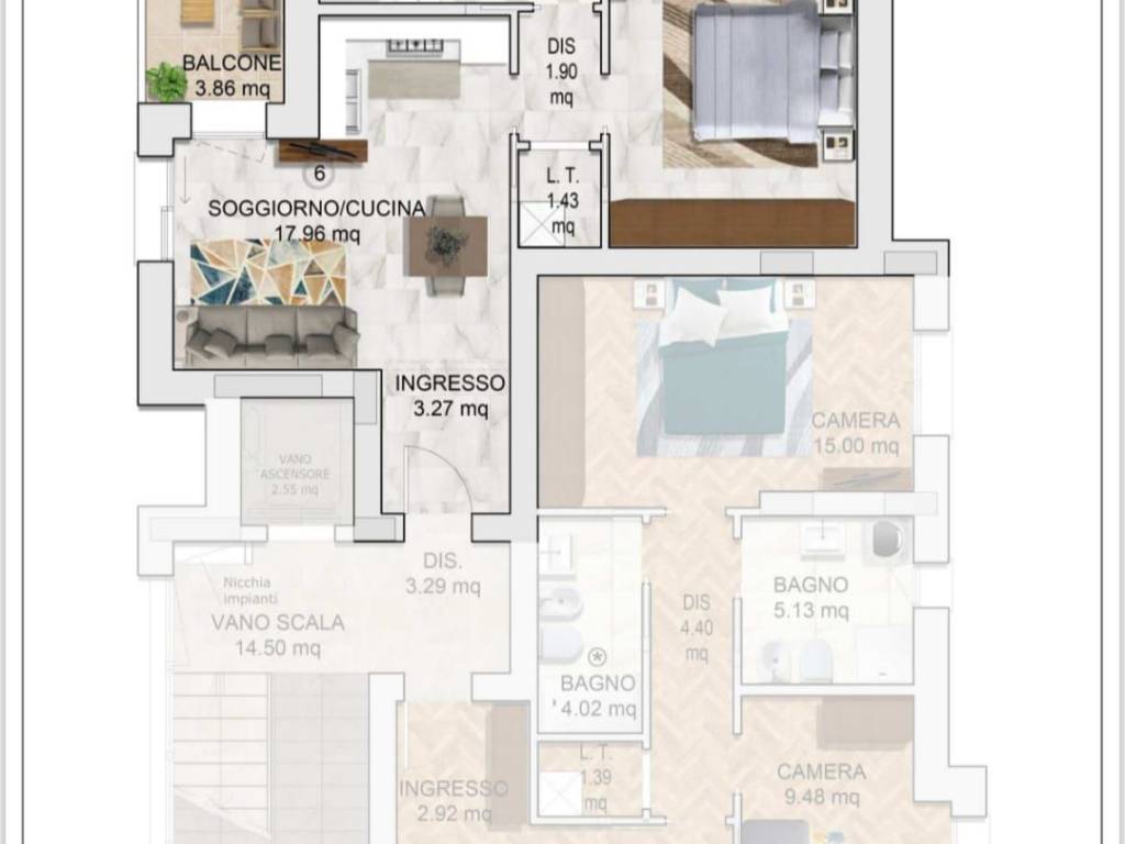 appartamento in vendita a Rimini in zona San Giuliano a Mare