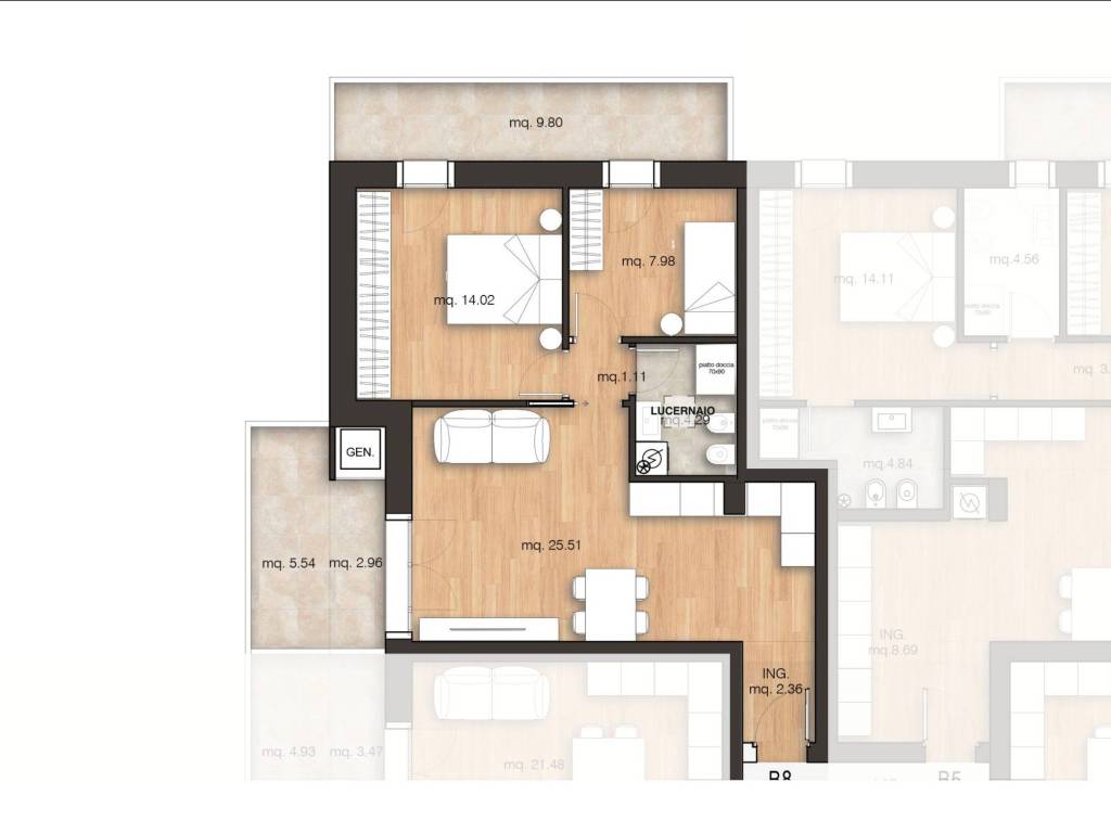 appartamento in vendita a Rimini in zona Spadarolo