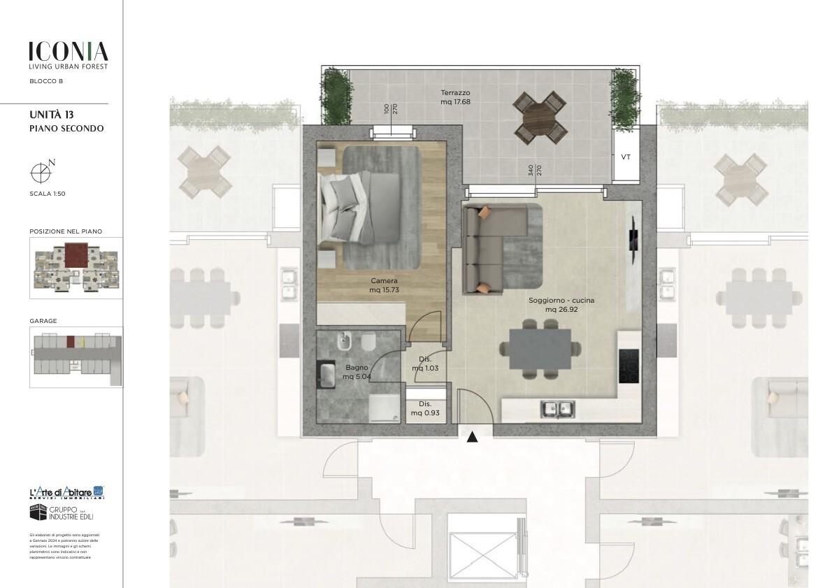 appartamento in vendita a Rimini in zona Bellariva