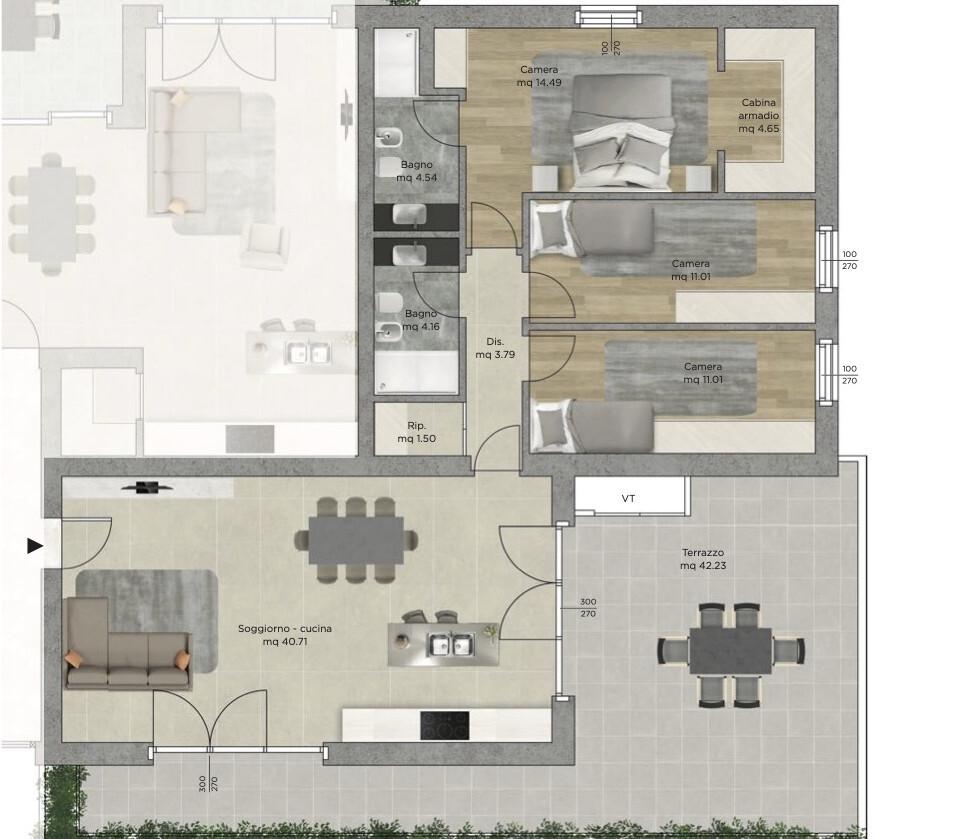 appartamento in vendita a Rimini in zona Bellariva