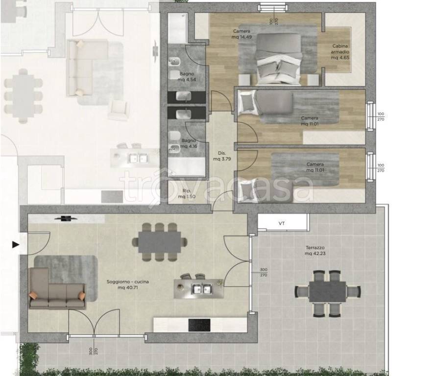 appartamento in vendita a Rimini in zona Bellariva