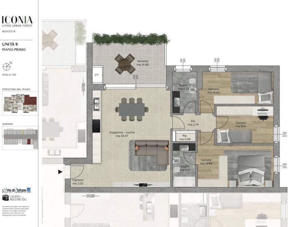 appartamento in vendita a Rimini in zona Bellariva