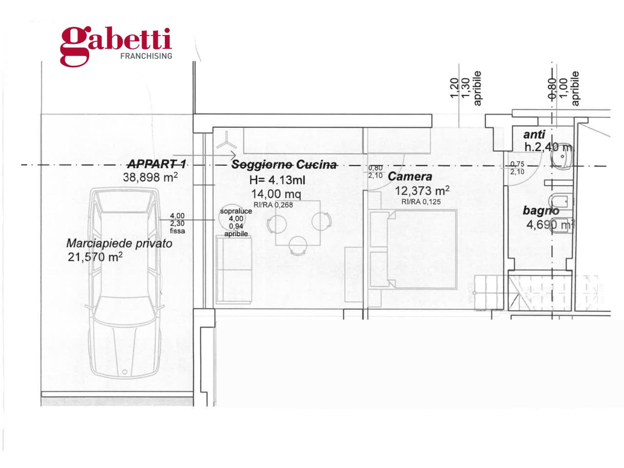 appartamento in vendita a Rimini in zona Lagomaggio