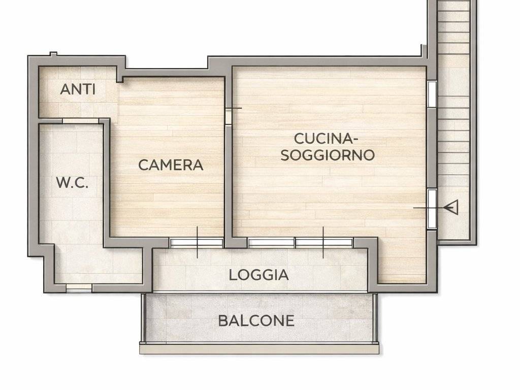 appartamento in vendita a Rimini in zona Marebello