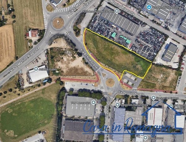 terreno edificabile in vendita a Rimini in zona Viserba