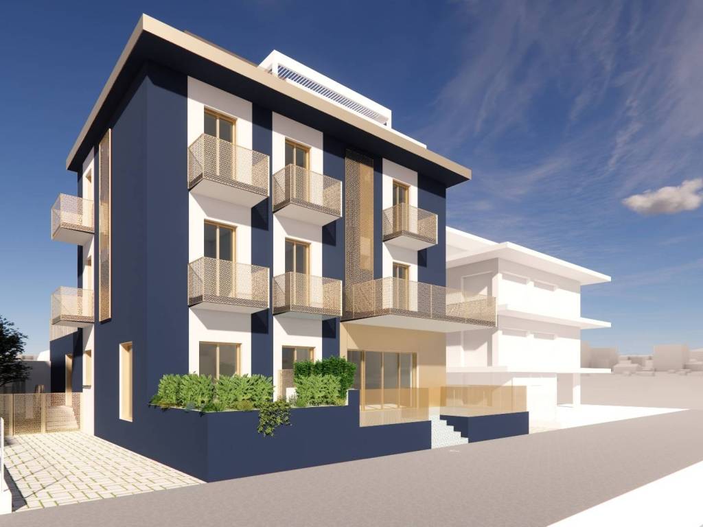intera palazzina in vendita a Rimini in zona Miramare di Rimini