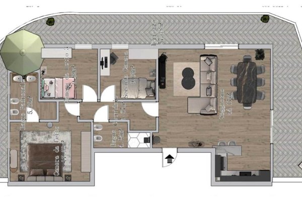 appartamento in vendita a Rimini in zona Viserba