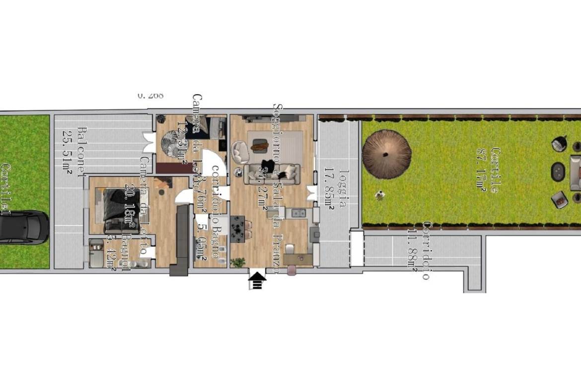 appartamento in vendita a Rimini in zona Viserba