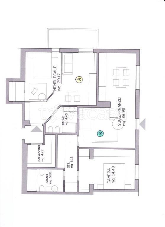 appartamento in vendita a Rimini in zona INA Casa