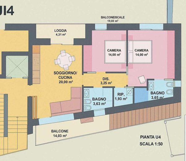 appartamento in vendita a Rimini in zona Corpolò