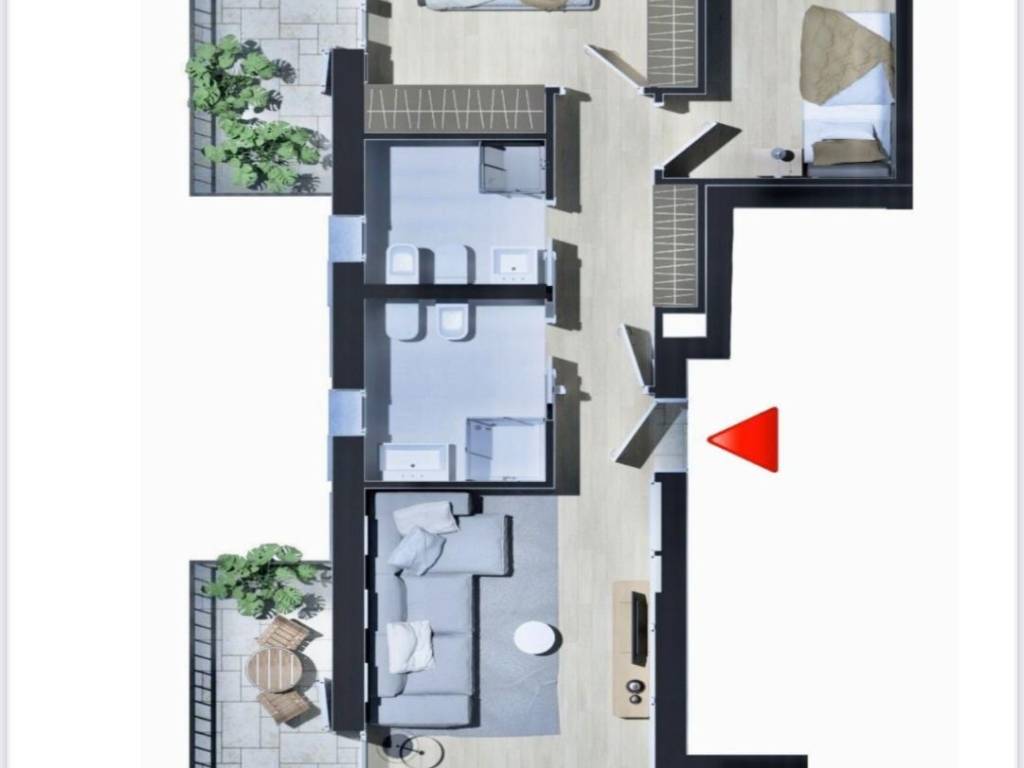 appartamento in vendita a Rimini in zona Bellariva