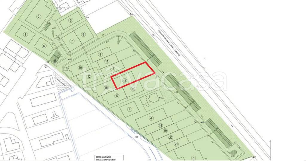 terreno edificabile in vendita a Rimini in zona San Lorenzo in Correggiano