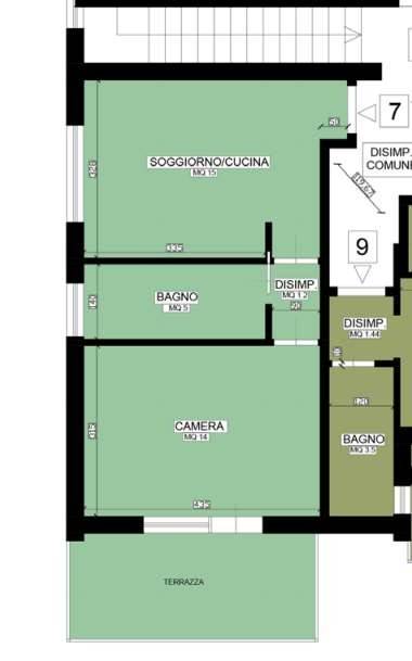 appartamento in vendita a Rimini in zona Torre Pedrera