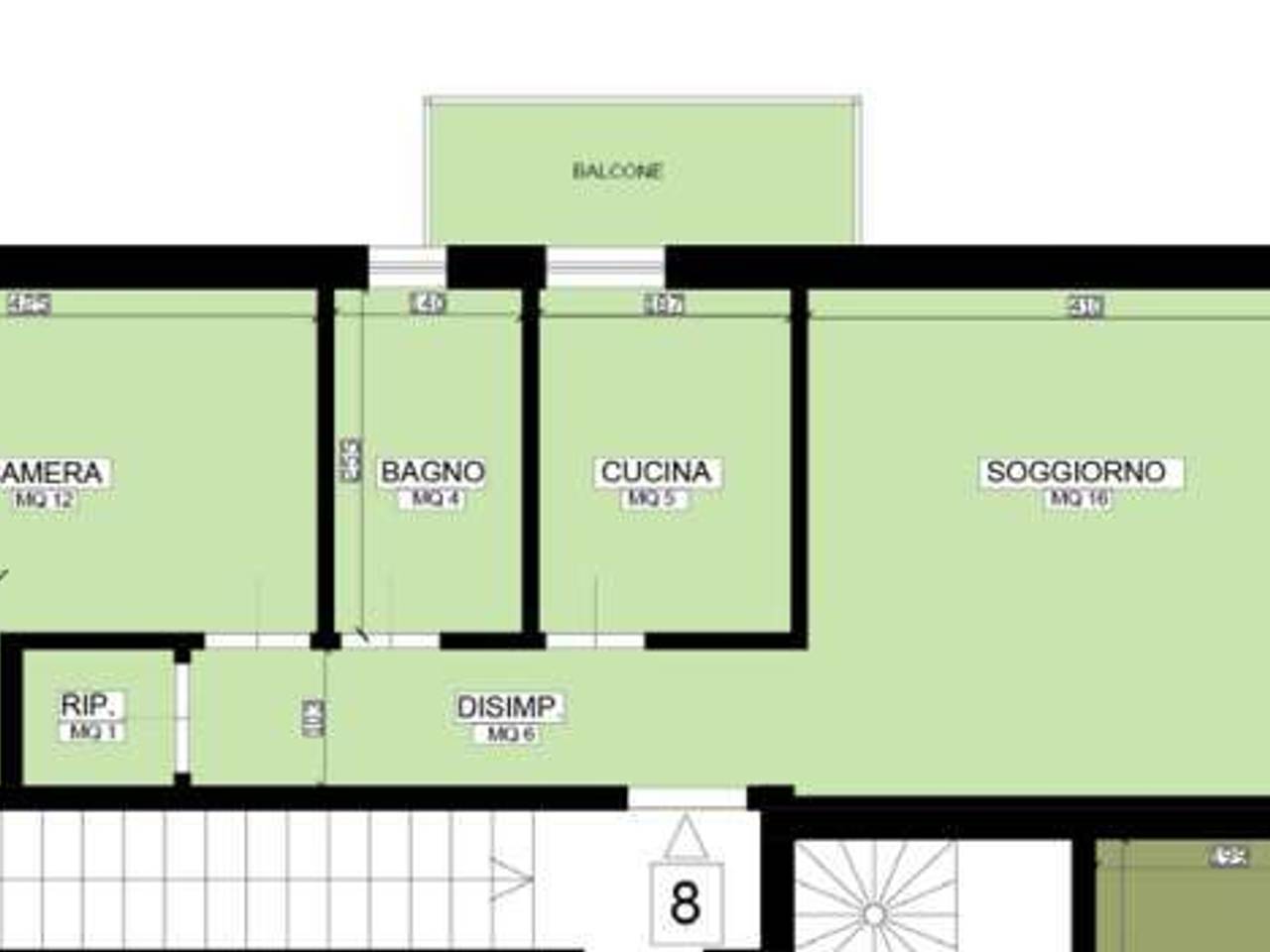 appartamento in vendita a Rimini in zona Rivazzurra