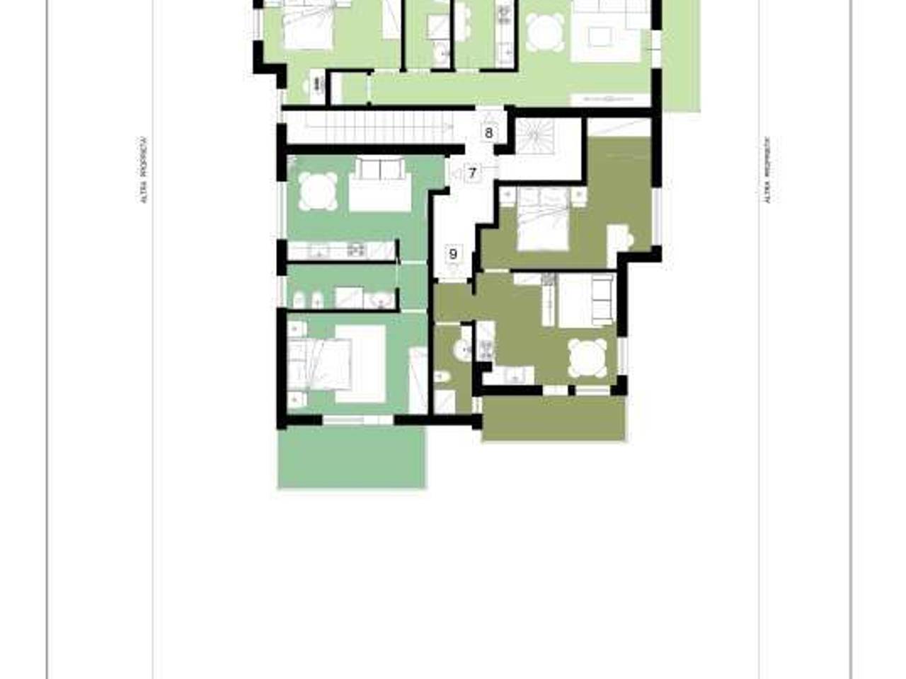 appartamento in vendita a Rimini in zona Rivazzurra