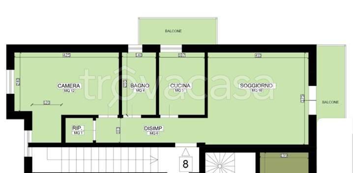 appartamento in vendita a Rimini in zona Rivabella