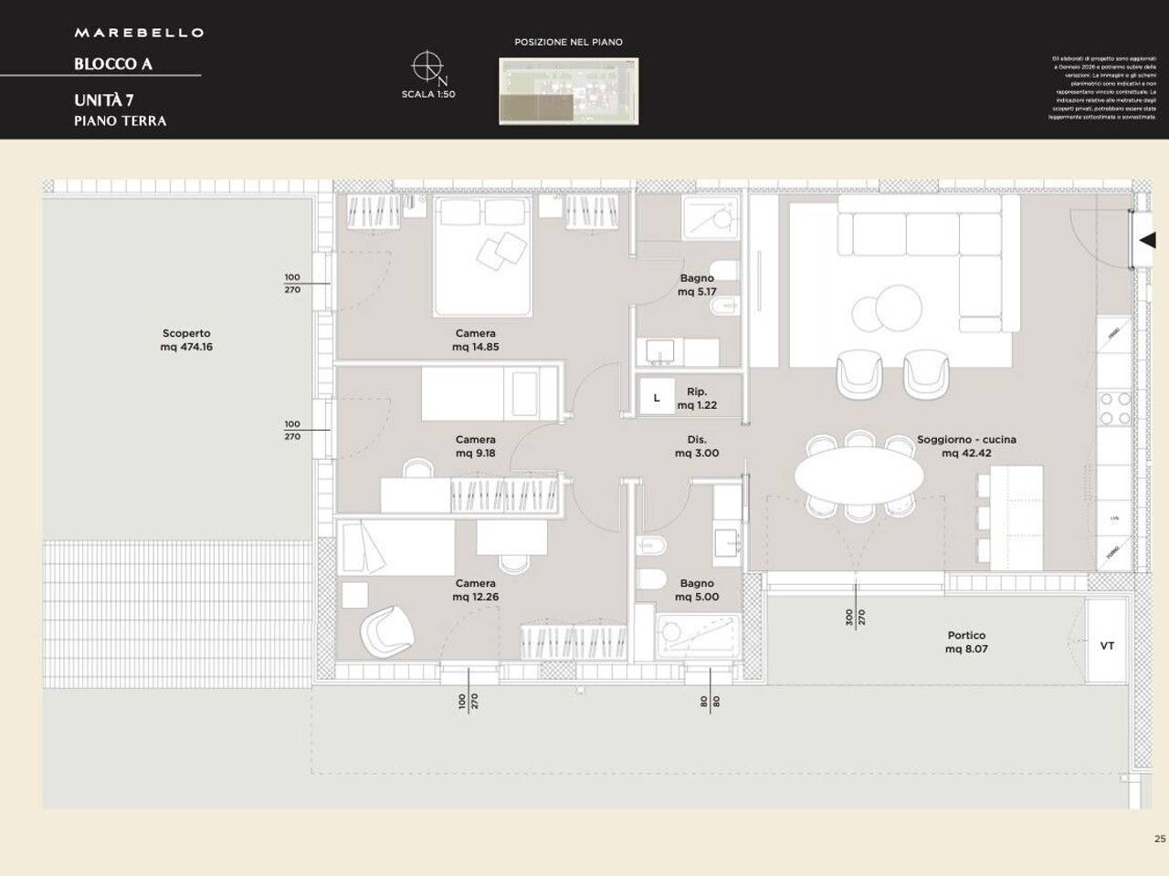 appartamento in vendita a Rimini in zona Bellariva