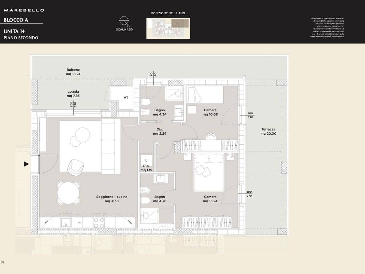 appartamento in vendita a Rimini in zona Bellariva
