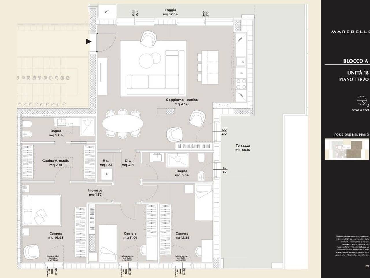 appartamento in vendita a Rimini in zona Bellariva