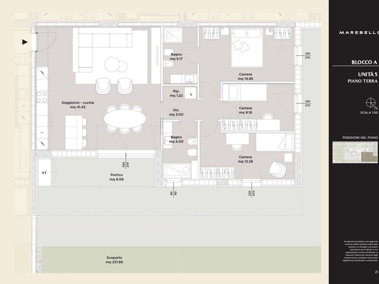 appartamento in vendita a Rimini in zona Bellariva