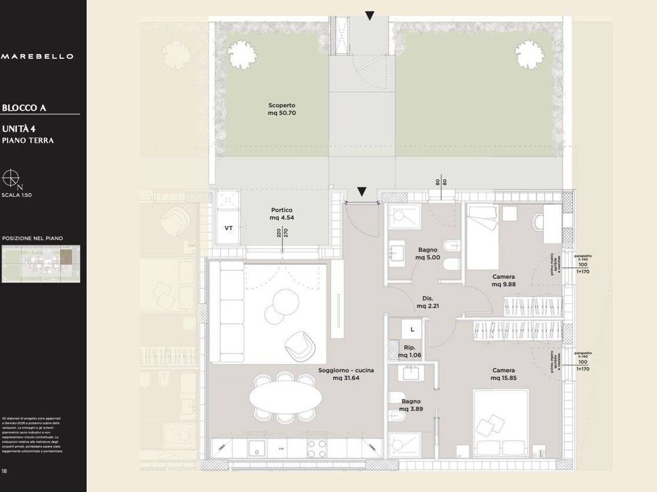 appartamento in vendita a Rimini in zona Bellariva