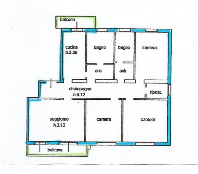 appartamento in vendita a Rimini in zona Marina Centro