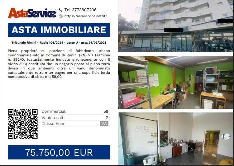 negozio in vendita a Rimini in zona Rivazzurra