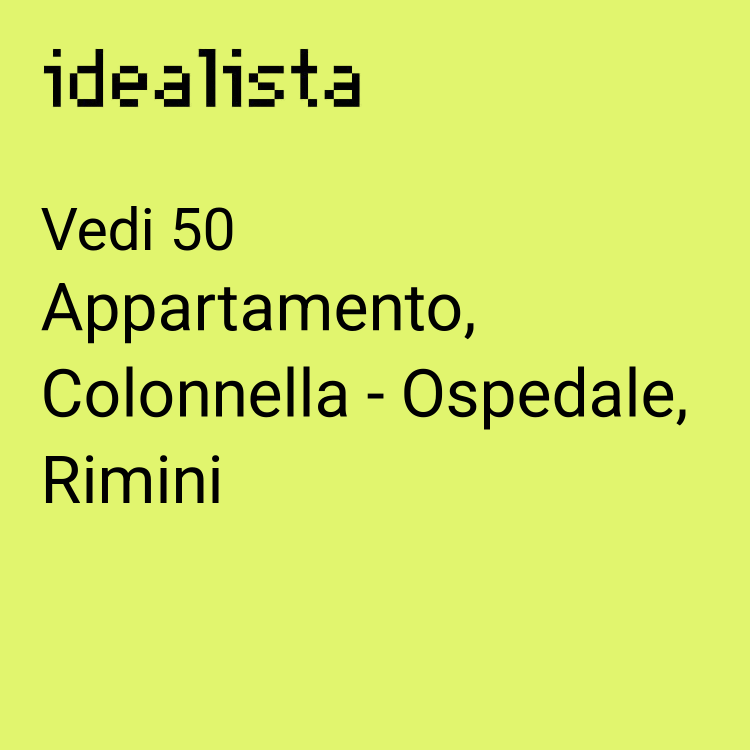 appartamento in vendita a Rimini in zona Colonnella