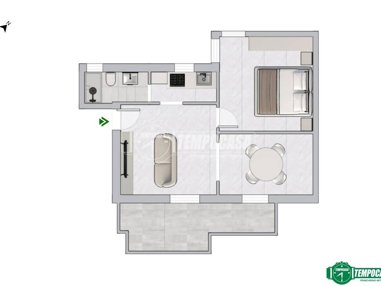 appartamento in vendita a Rimini in zona Marina Centro