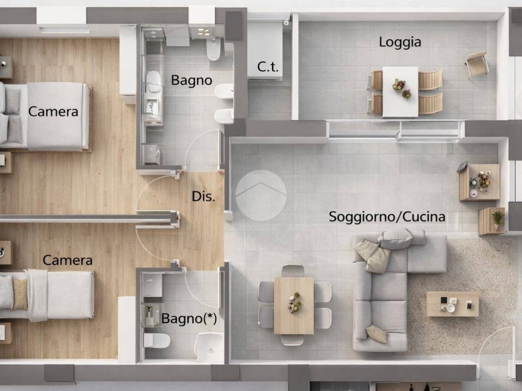 appartamento in vendita a Rimini in zona Viserba