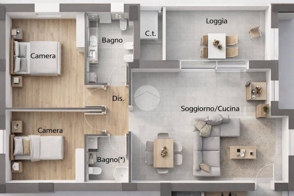 appartamento in vendita a Rimini in zona Viserba